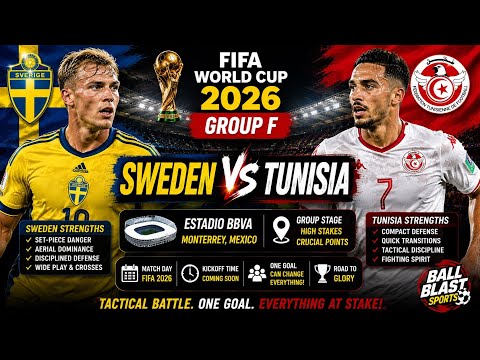 Swedia vs Tunisia